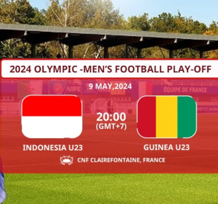 Link Live Streaming Play-off Olimpiade Guinea vs Indonesia, Kamis 9 Mei Pukul 20.00 WIB