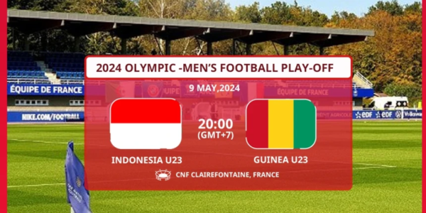 Link Live Streaming Play-off Olimpiade Guinea vs Indonesia, Kamis 9 Mei Pukul 20.00 WIB