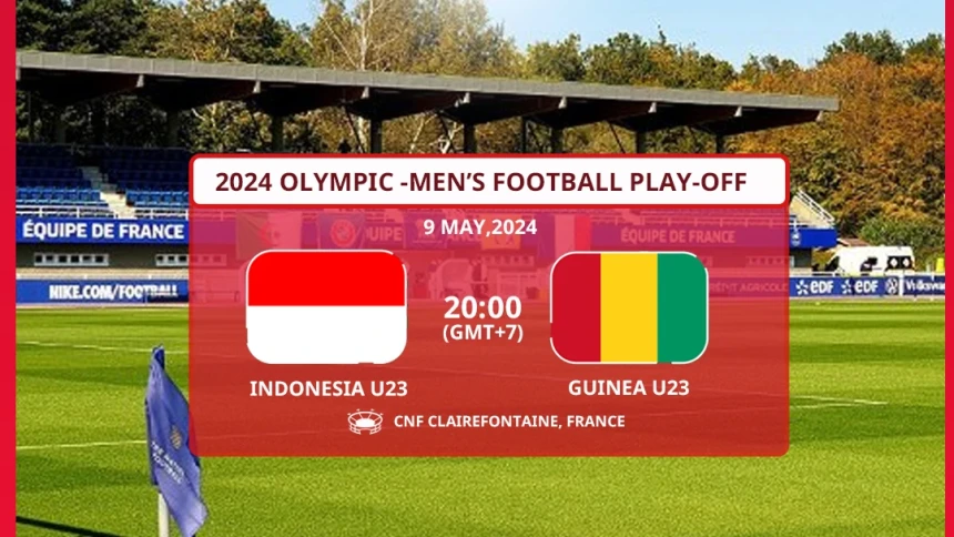 Link Live Streaming Play-off Olimpiade Guinea vs Indonesia, Kamis 9 Mei Pukul 20.00 WIB