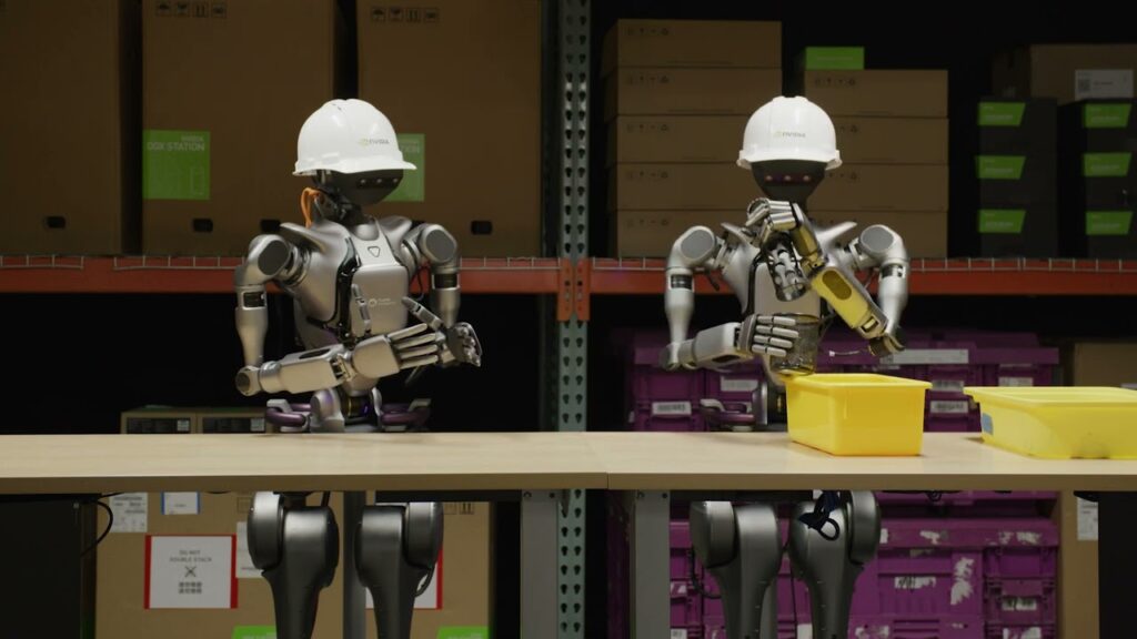 Nvidia Pekerjakan Robot Humanoid di AS
