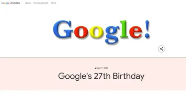 Ulang Tahun ke-27 Google