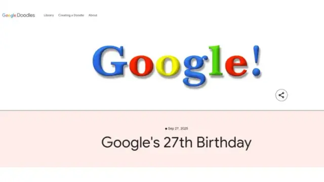 Ulang Tahun ke-27 Google