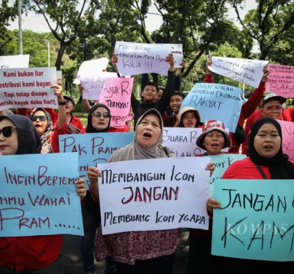 Viral Penggusuran Pasar Barito Ditolak Pedagang