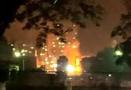 Kilang Minyak Pertamina di Dumai Terbakar Hebat