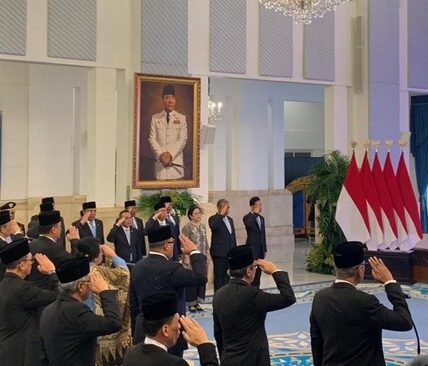 pejabat yang dilantik Prabowo