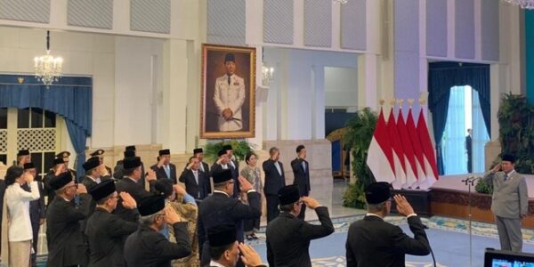 pejabat yang dilantik Prabowo