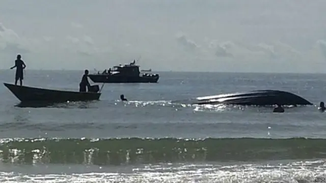 Kapal Imigran Tenggelam di Malaysia, 1 Tewas-Puluhan Hilang