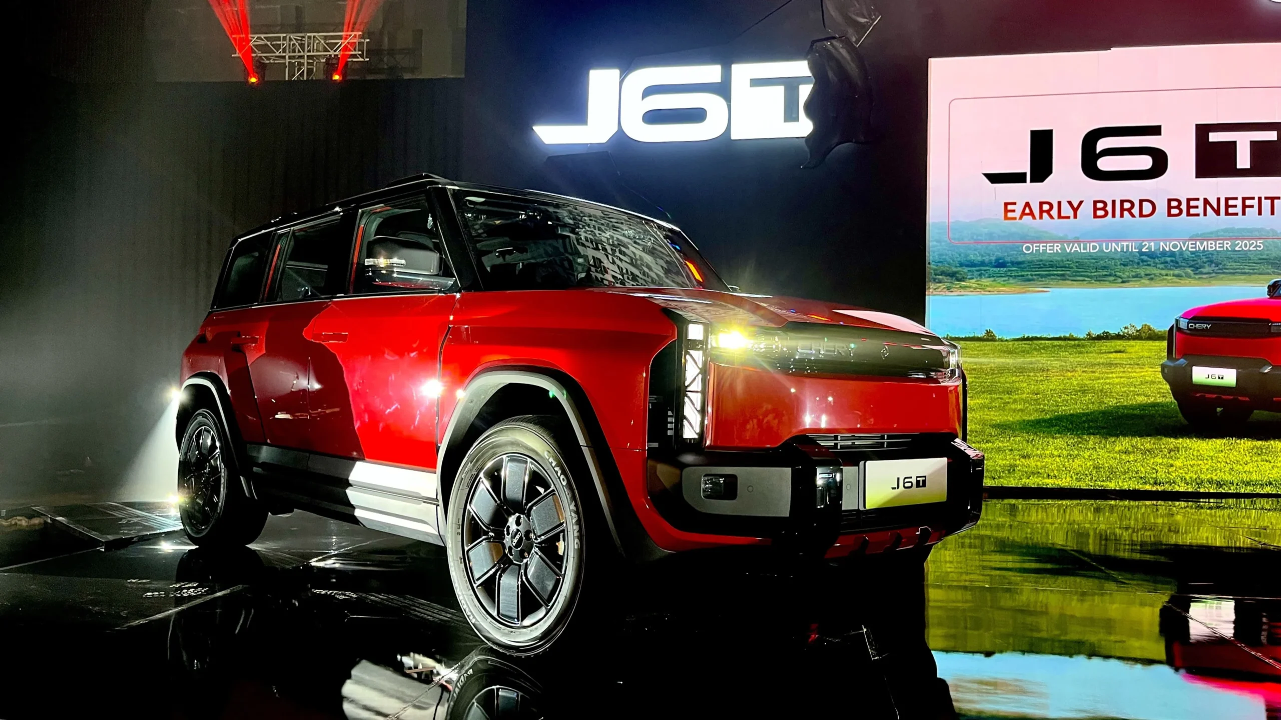 Chery J6T Resmi Diluncurkan Dibanderol Rp 525 Jutaan