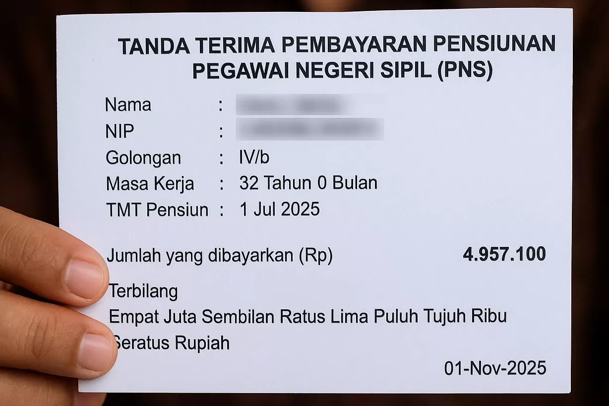 Pensiunan PNS 2025 Naik Gaji Segini Besarannya