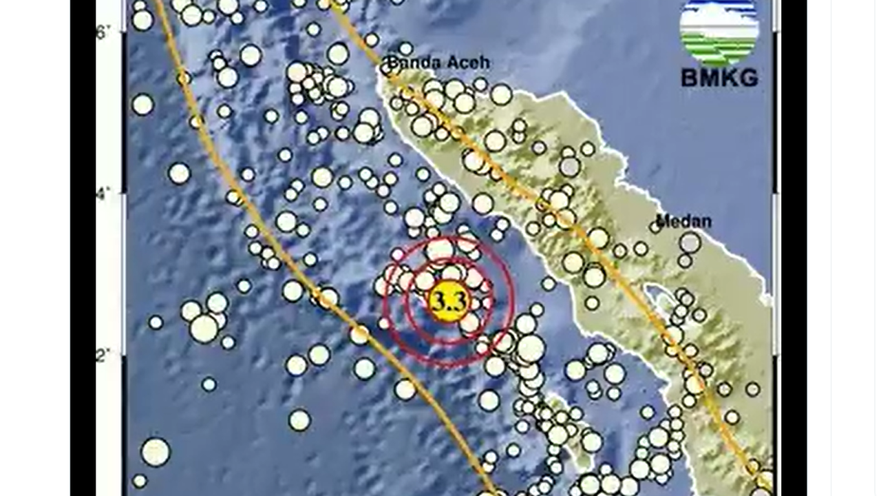 Gempa 6.3 SR Guncang Sinabang