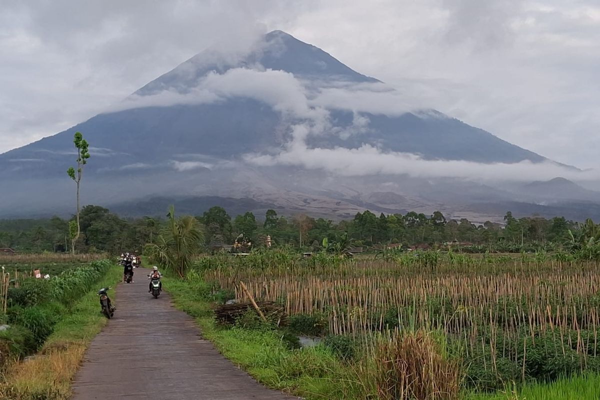 Getaran Awan Panas Semeru