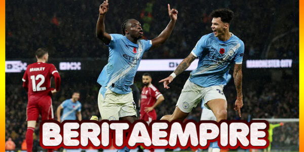 Hasil Pertandingan Liga Inggris Antar Manchester City Vs Liverpool