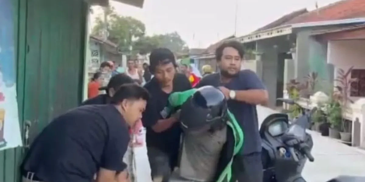 Pencuri Motor Berseragam Pengemudi Ojol Ditangkap di Tangerang