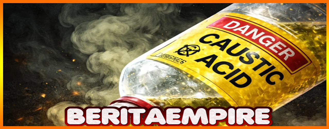 Langkah Pertama Yang Perlu Dilakukan Jika Terkena Air Keras