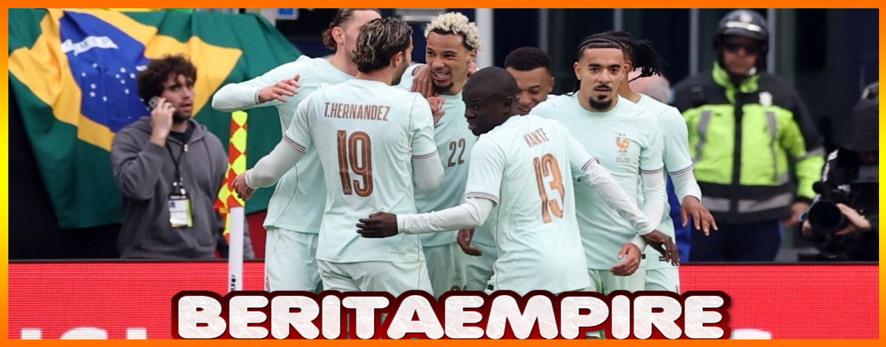 Tim Nasional Prancis Menang 2-1 Lawan Brasil